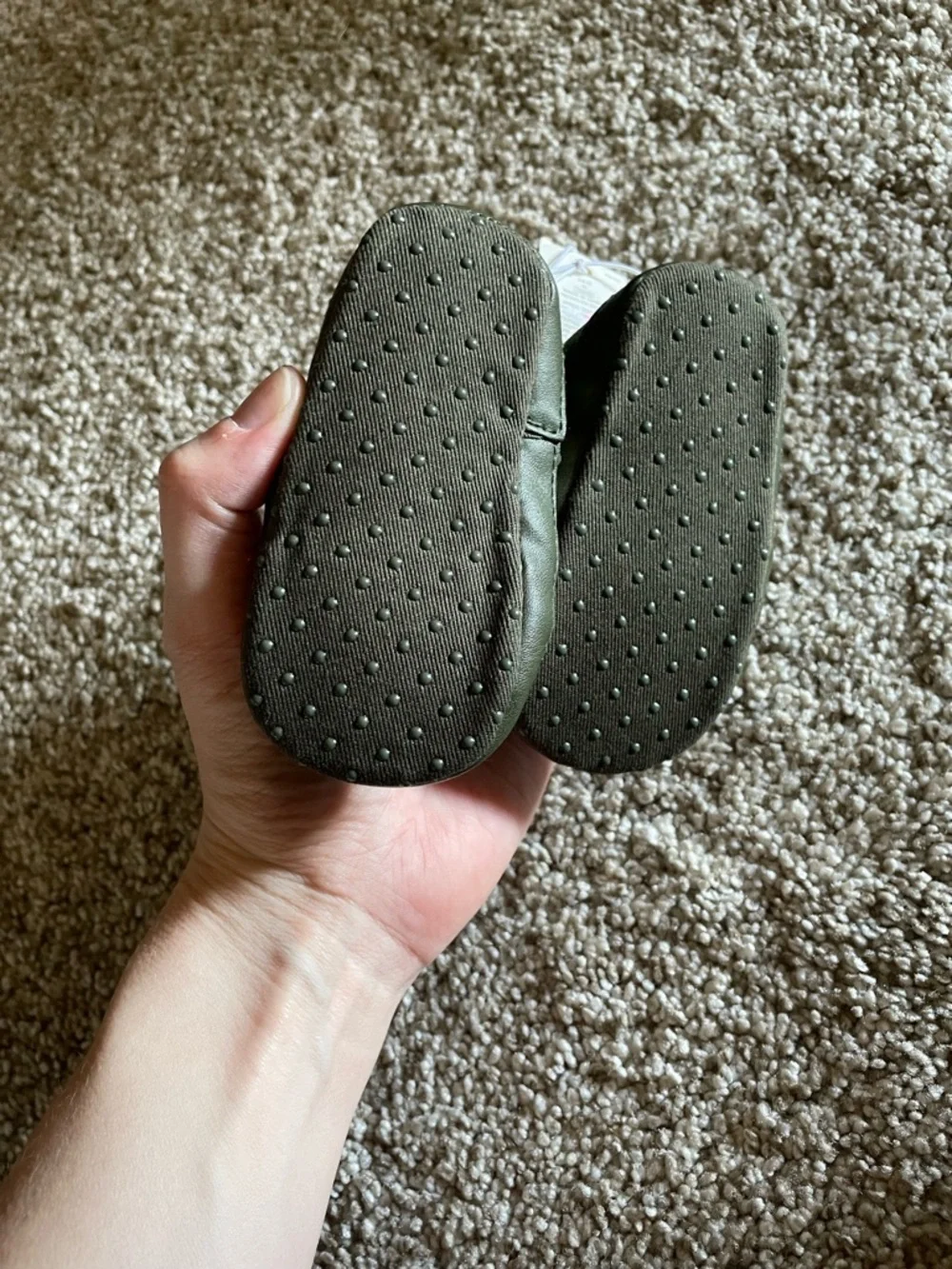 Old Navy Camo Slip-On Baby Shoes - Green